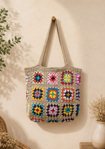 Crochet & Raffia Bags by Spice Art, New Delhi — design 3