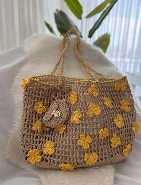 Crochet & Raffia Bags by Spice Art, New Delhi — design 7